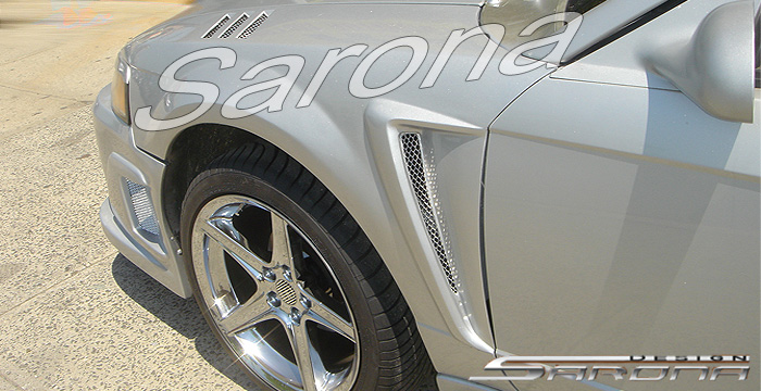 Custom Ford Mustang Fenders  Coupe (1999 - 2004) - $450.00 (Manufacturer Sarona, Part #FD-003-FD)